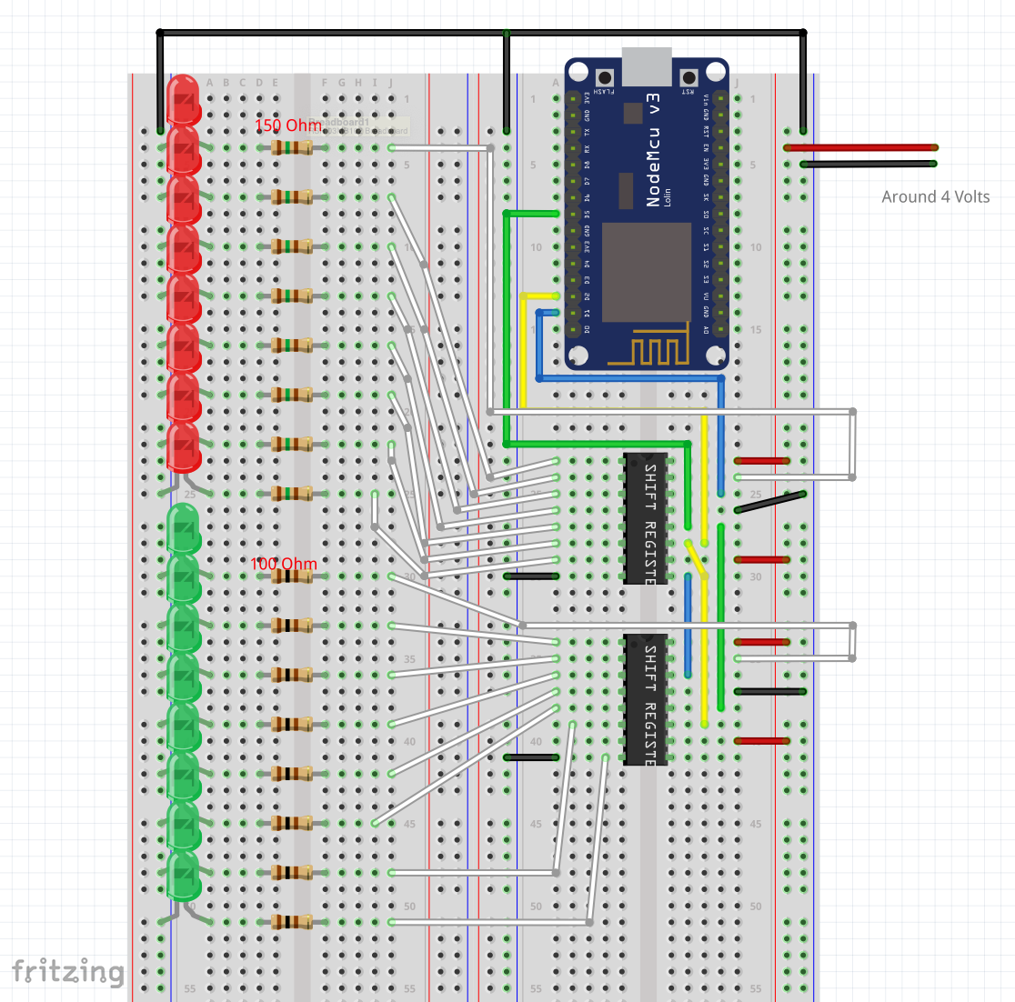 How to extend the number of digital pins of an Arduino or NodeMCU using ...